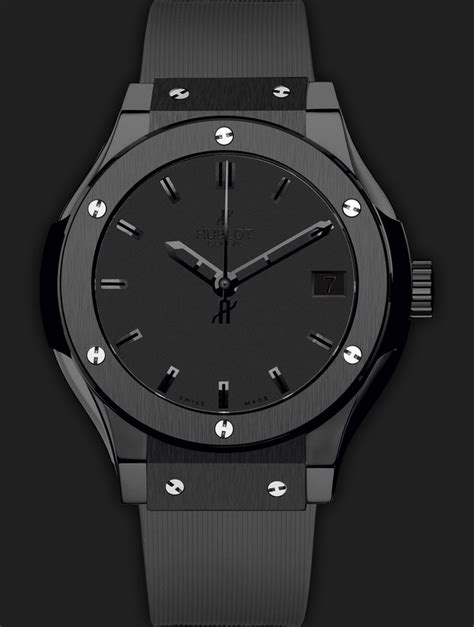 montre hublot classic fusion all black|Hands.